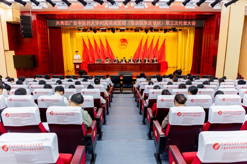 共青团广西中医药大学附属瑞康医院（瑞康临床医学院）第三次代表大会胜利召开
