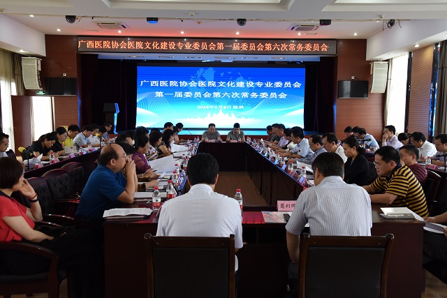 我院参加广西医院文化委第一届第六次常委会