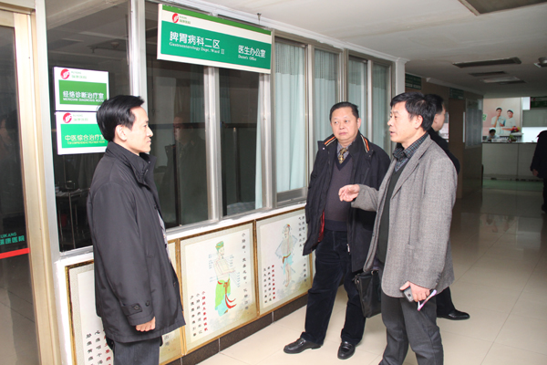 广东省五家兄弟医院来我院参观