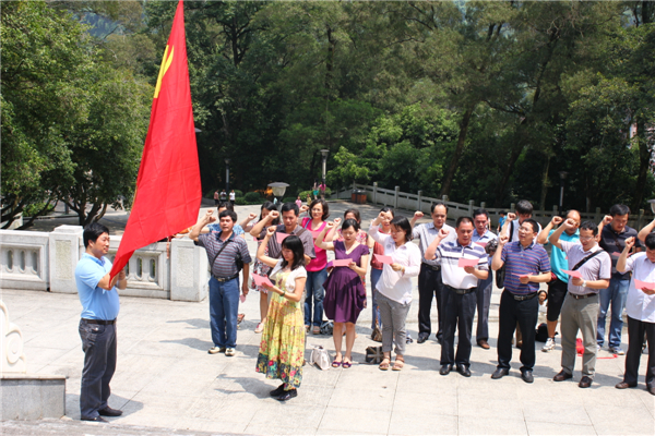 踏访革命先烈故里加强党史党性教育——我院组织党支部书记开展党史学习考察活动