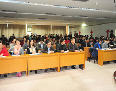 我院召开课题申报培训班暨2014年国家自然科学基金申报动员会