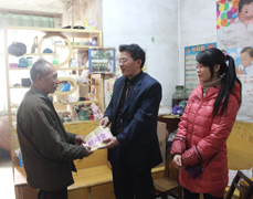 空港院区春节前夕走访慰问困难职工
