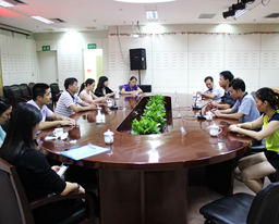 天等县中医院领导一行来我院参观交流