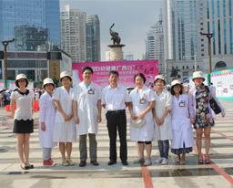 我院积极参加“关爱妇幼健康，成就幸福家庭——中国妇幼健康广西行”活动