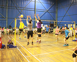 我院第九届“瑞康杯”气排球赛圆满落幕