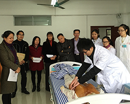 我院组织专家赴贵港市、玉林市、北海市开展非直属附院教学水平评估暨实习中期检查工作