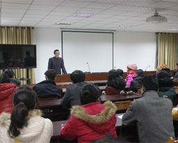 空港院区公益健康讲堂开讲