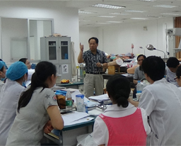 罗伟生副校长出席我校第六届全国高等医学院校大学生临床技能竞赛华南赛区分区赛赛前动员会