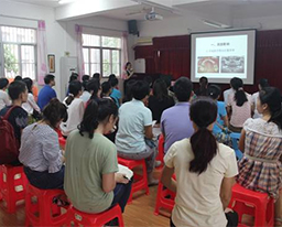 我院健康知识讲座再次走进广西民族大学幼儿园