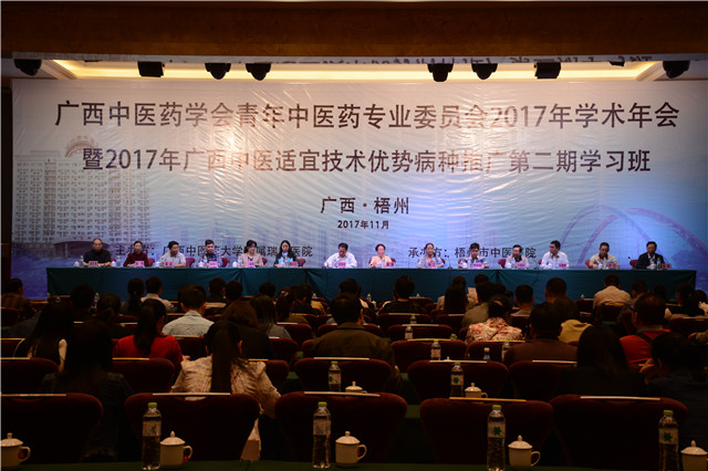 第九届广西中医药学会青年中医药专业委员会2017年学术年会顺利举办