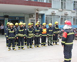 空港院区开展消防应急演练
