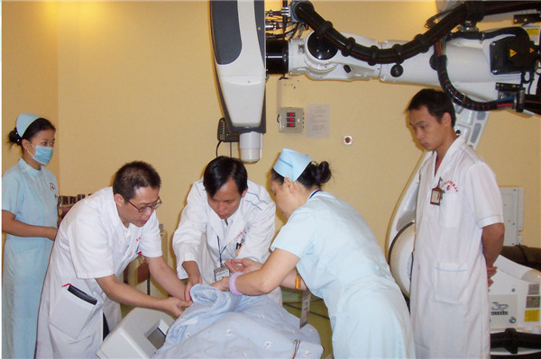 我院放疗一区与放疗二区合并为放疗科