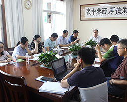 学校博士学位授权申报专家团队到我院交流指导