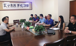 兴宁区区委书记舒善隆莅临我院指导工作