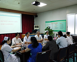 北湖南棉社区卫生服务中心积极迎接广西中医药大学护理学专业认证实践教学基地检查暨2018届护理学专业毕业生实习中期教学检查