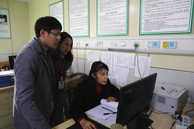 学校督学组专家到我院进行2017年度校级教研室评估复评工作