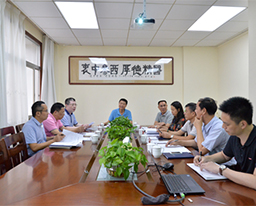 学校党委书记尤剑鹏莅临我院指导硕士学位授权点合格评估工作