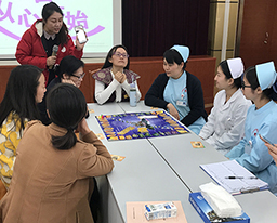 我院开展“走入心灵、释放负能量”心理培训活动