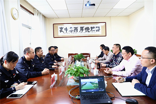 兴宁区公安分局朝阳派出所到我院开展警医联动座谈会