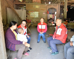 我院携手自治区红十字会回访先心病患儿