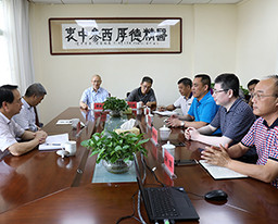 自治区人社厅领导到我院调研