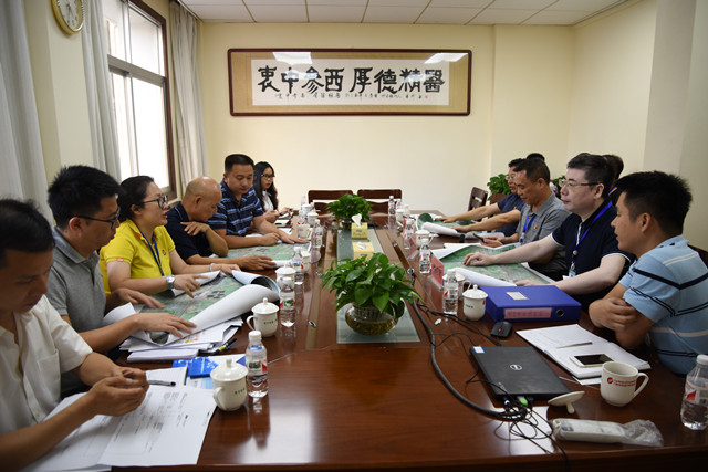 南宁市自然资源信息中心领导到我院座谈指导