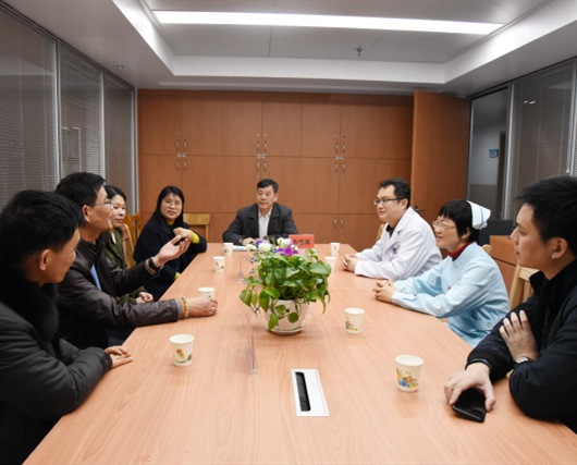 柳州市儿童福利院一行到我院交流访问