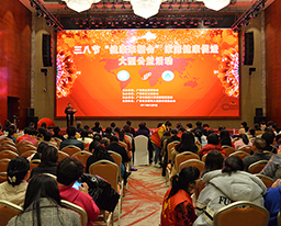 我院成功承办三八节“健康再相会”家庭健康促进暨急救技术“五进”大型公益活动