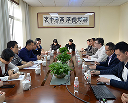 自治区医疗保障局领导专家一行到我院开展2018年度服务协议考评工作