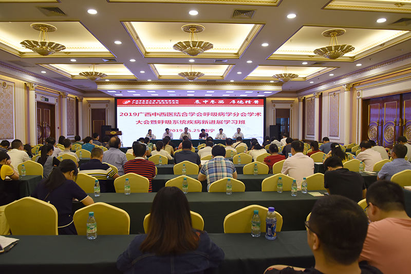 我院成功举办2019广西中西医结合学会呼吸分会年会暨中西医结合诊治呼吸系统疾病新进展学习班