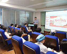 高宏君书记出席外科三支部“党员活动日”并授课