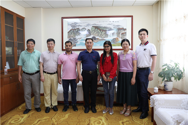 广西农业科学院就外籍患者住院治疗给医院送来感谢信