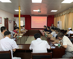 韦思尊副院长带队到大新县中医医院进行对口支援调研、督导工作