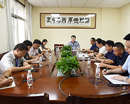 我院党委召开重点岗位、重点部门负责人集体约谈会