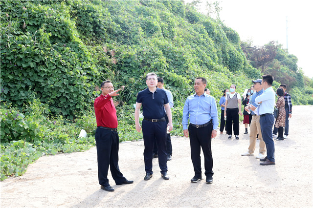 医院领导率队实地调研凤岭南院区项目