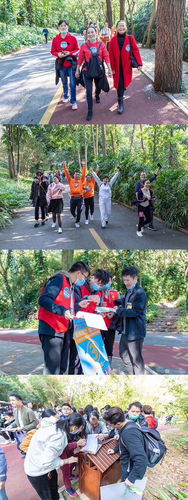 同心同行 健行健康——我院开展职工健步走活动