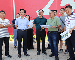 我院与扶绥县委县政府进行空港院区项目建设现场协调并座谈