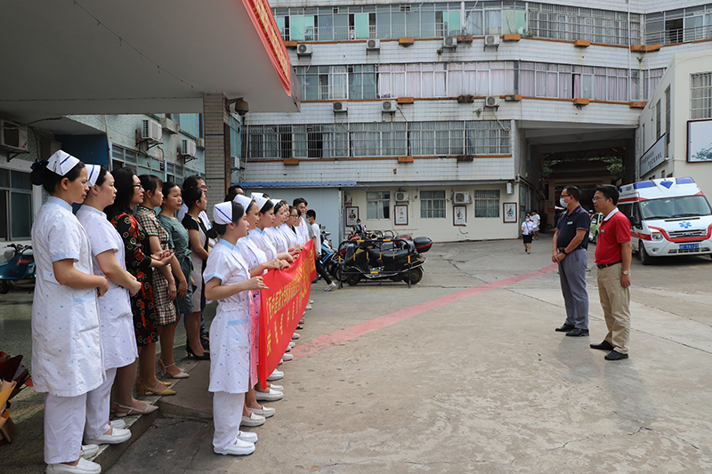 【学党史办实事】空港院区支援宁明县新冠疫苗接种医疗救治保障工作医务人员凯旋