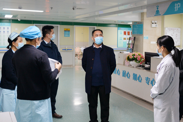 我院开展元旦前全院安全隐患大排查