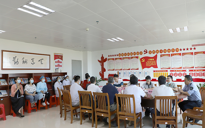 田阳院区迎接自治区职业健康检查机构现场质量考核 