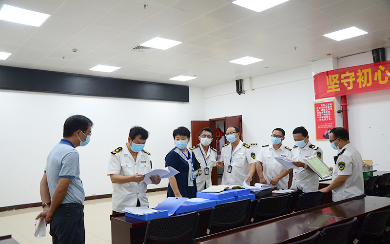 百色市卫健委职业病防治工作督查组到田阳院区开展2022年度职业病防治督查