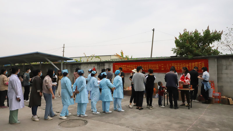 田阳院区举办庆祝2023年“三八”国际劳动妇女节趣味游园活动