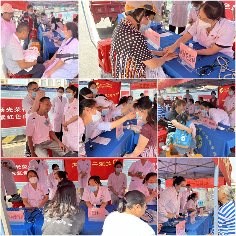 我院专家团队走进兴宁区虎邱村开展健康义诊活动