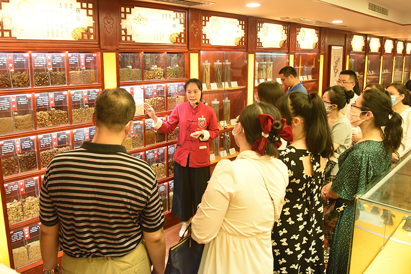 广西中医药文化建设及宣传培训班学员到我院参观交流