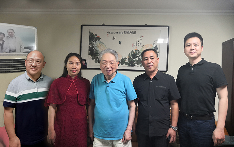 唐友明院长一行赴北京拜访中国科学院院士、国医大师陈可冀