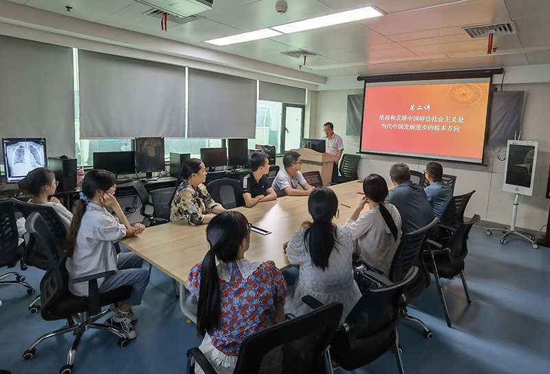 “建功新时代、奋进新征程”——医技药学第二党支部开展庆祝中国共产党成立102周年主题活动