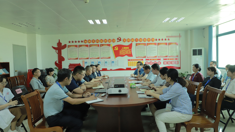 广西壮医质控中心调研组到田阳院区开展调研与督查工作