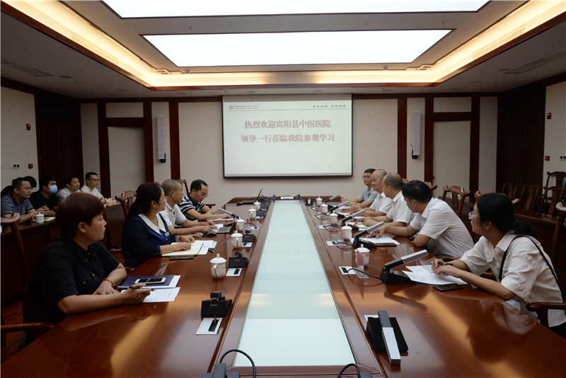 宾阳县中医医院一行到我院参观学习