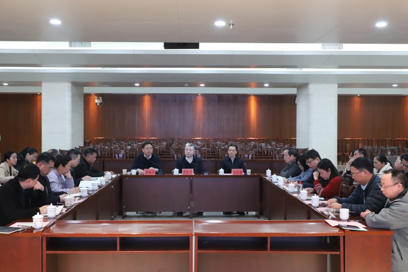 高宏君书记一行到空港院区调研指导并出席院区干部职工会议