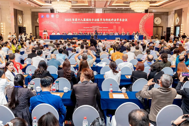 2025年第十八届国际手法医学与传统疗法学术会议暨“世手盟”理事会换届大会在杭州市举行